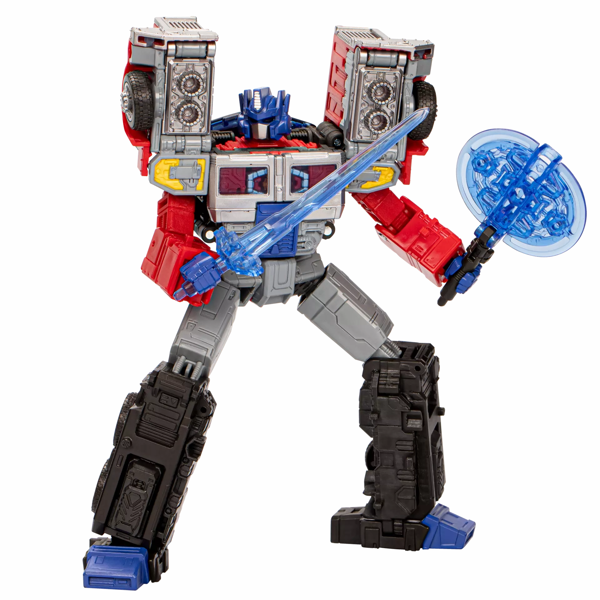 Holiday Promotion Transformers Legacy United Leader Class G2 Universe Laser Optimus Prime