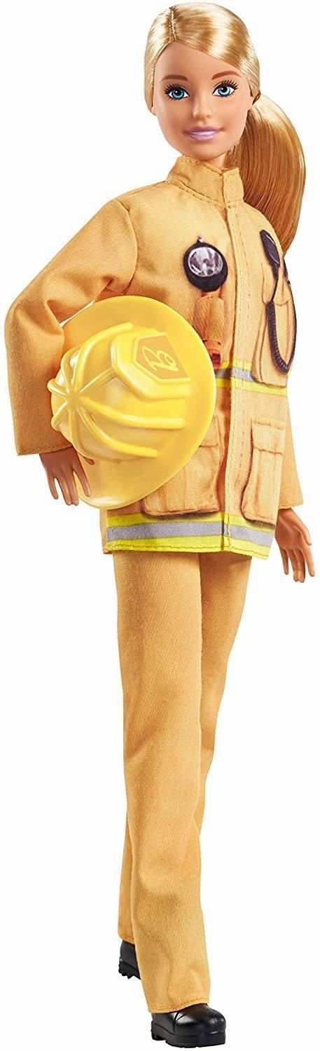 Conservation Grade Historical Icon Barbie GFX29 Limited Edition - 60th Anniversary Careers Dolls - Firefighter