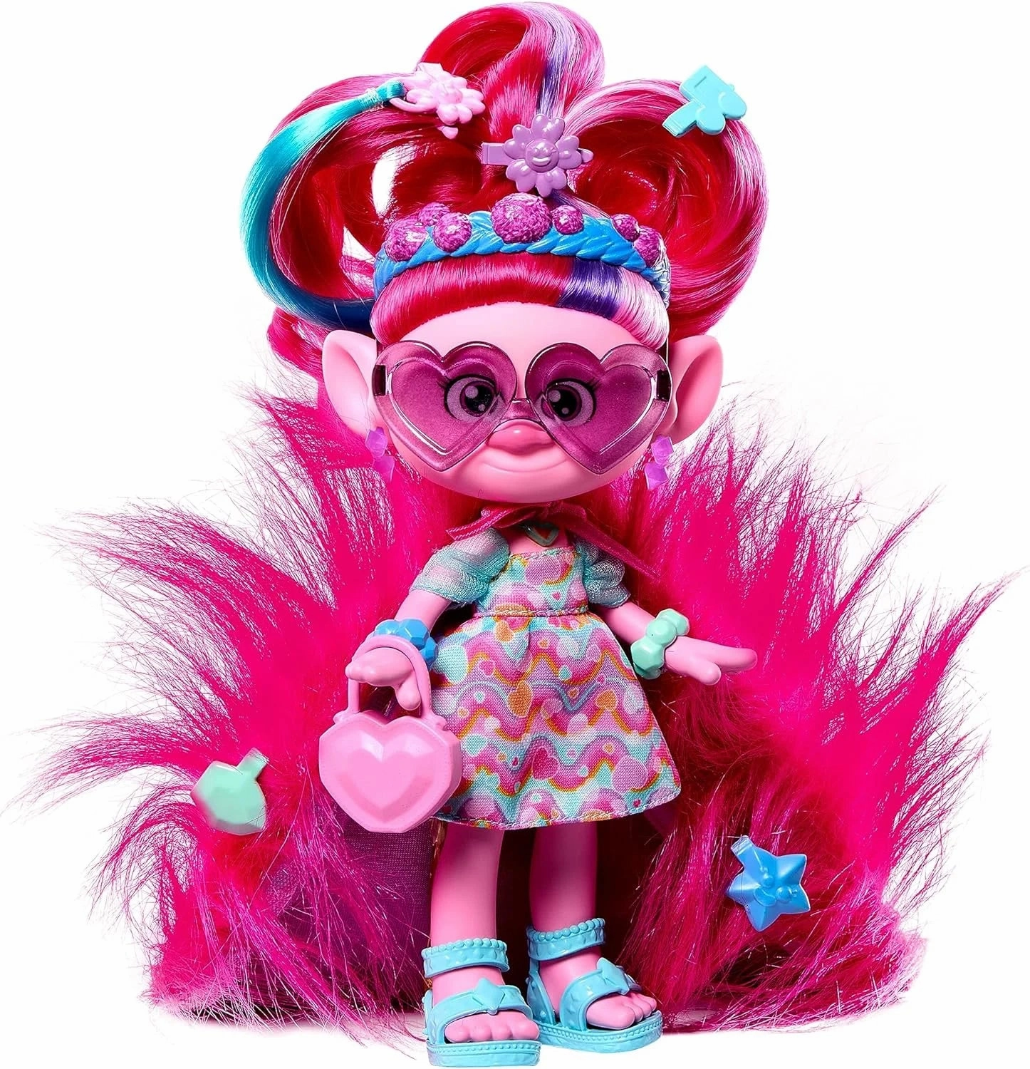 Trolls 3 - All Together Queen Poppy Magical Hairstyles Tropical theme High Quality
