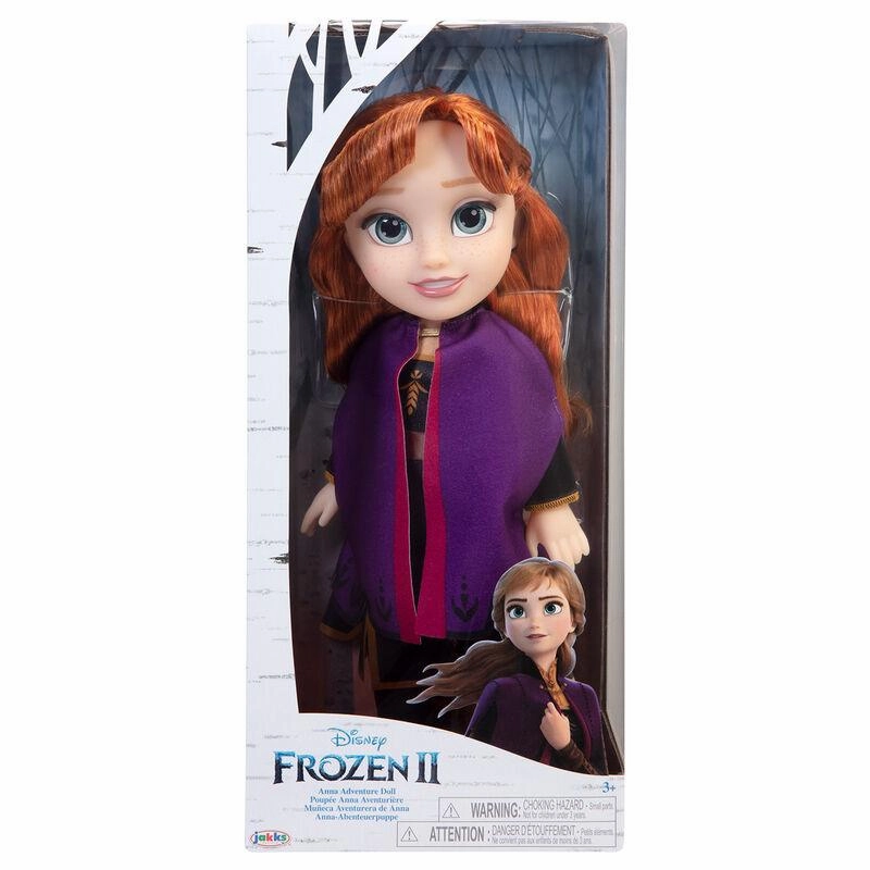 Game Merch Disney Princess  Frozen 2 Anna Adventure Doll 38cm