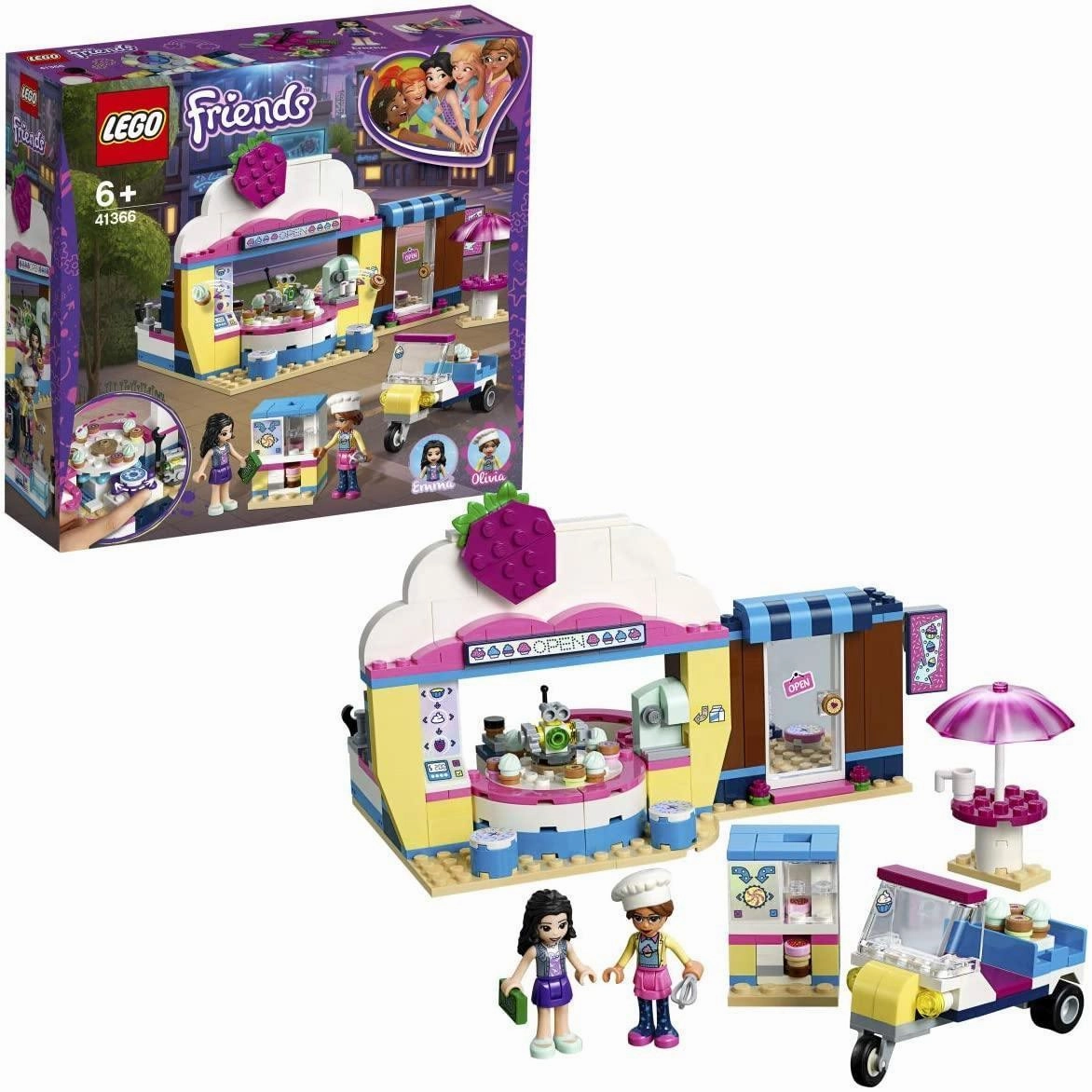 LEGO FRIENDS 41366 Olivia's Cupcake Caf?? Vinyl Figure Creature Model