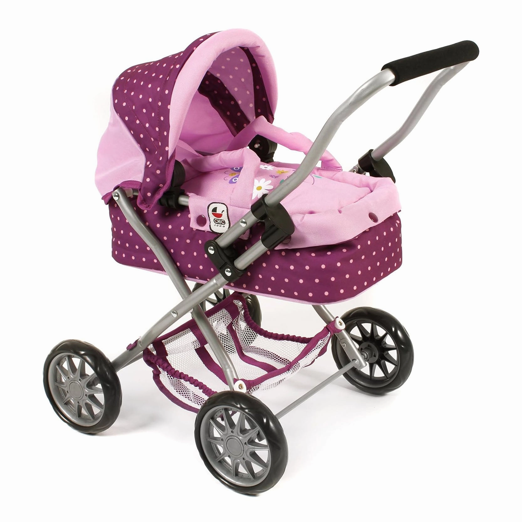 Oceanic Art Bayer Chic 2000 Smarty Cuddly Doll Pram