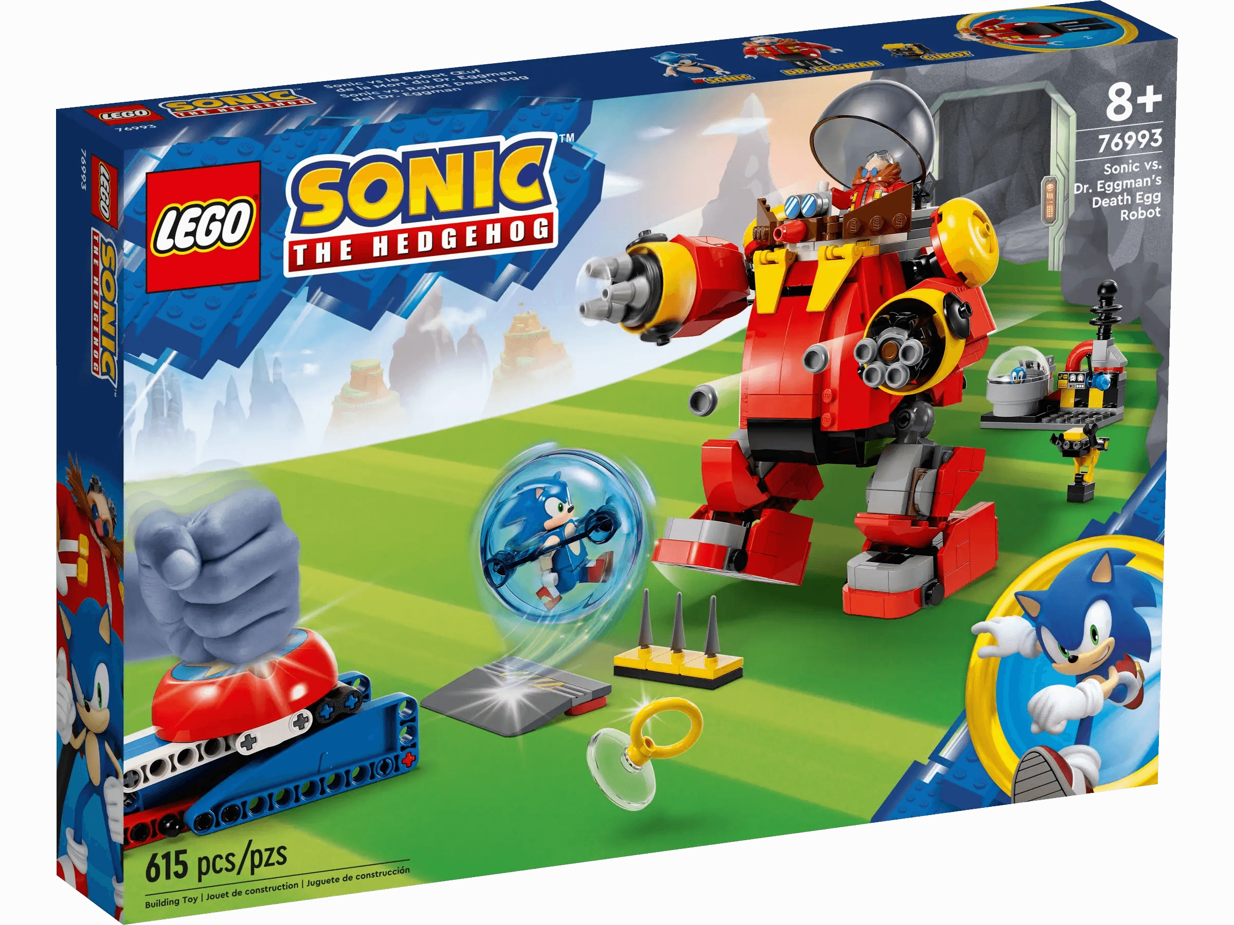 Posable Statue Forest Animal LEGO SONIC THE HEDGEHOG 76993 Sonic vs. Dr. Eggman's Death Egg Robot