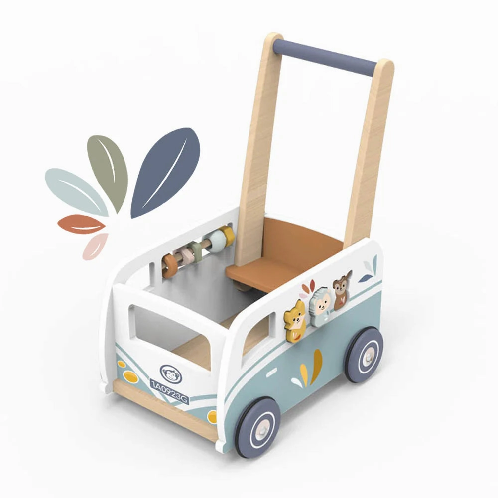 Charming Party Spooky Masks Van Multi-Activity Walker