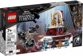 LEGO MARVEL Super Heroes 76213 King Namor's Throne Room Construction Vehicle Man Cave