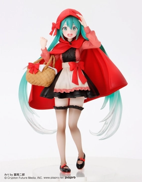 Adult Collection Superhero Merchandise Vocaloid Hatsune Miku Wonderland Figure Little Red Riding Hood Ver.