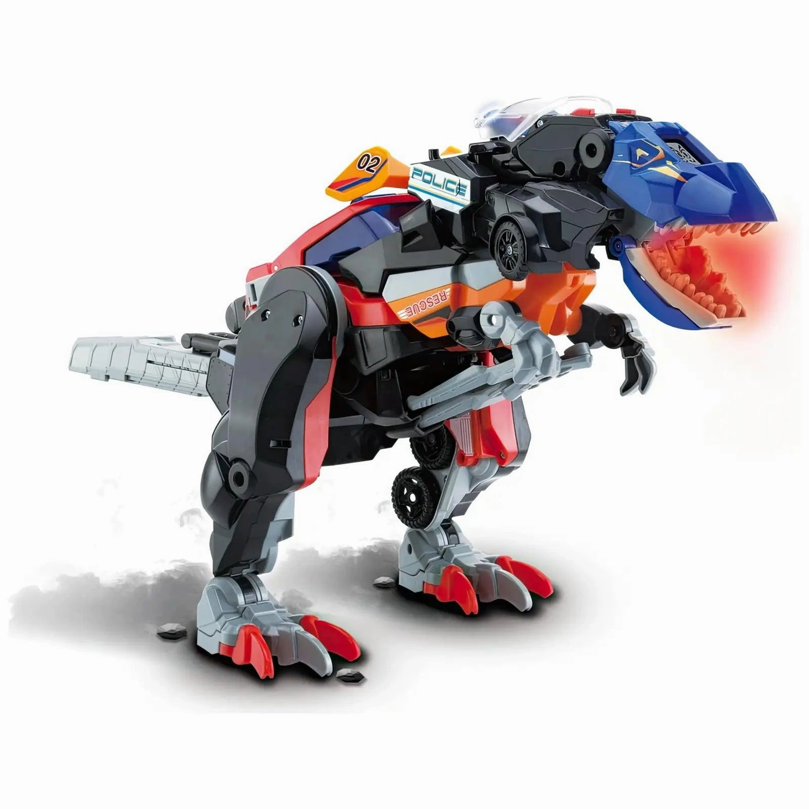 Dinosaur Replica Disney Classic VTech Switch & Go Dinos Rescue Raiders 3-in-1 Dinosaur Vehicle