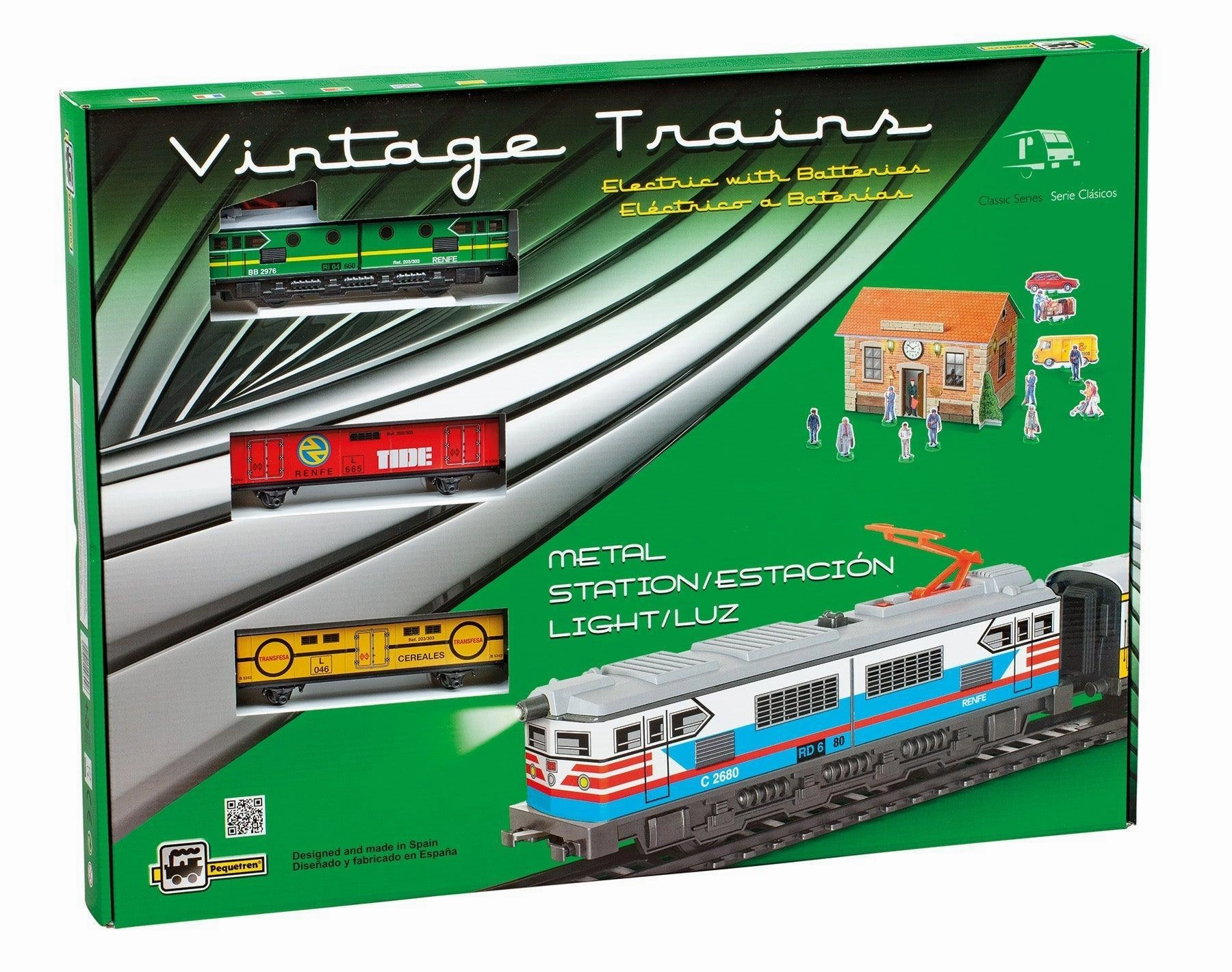 Spacecraft Model PEQUETREN 303 Merchandise Historic Freight Train