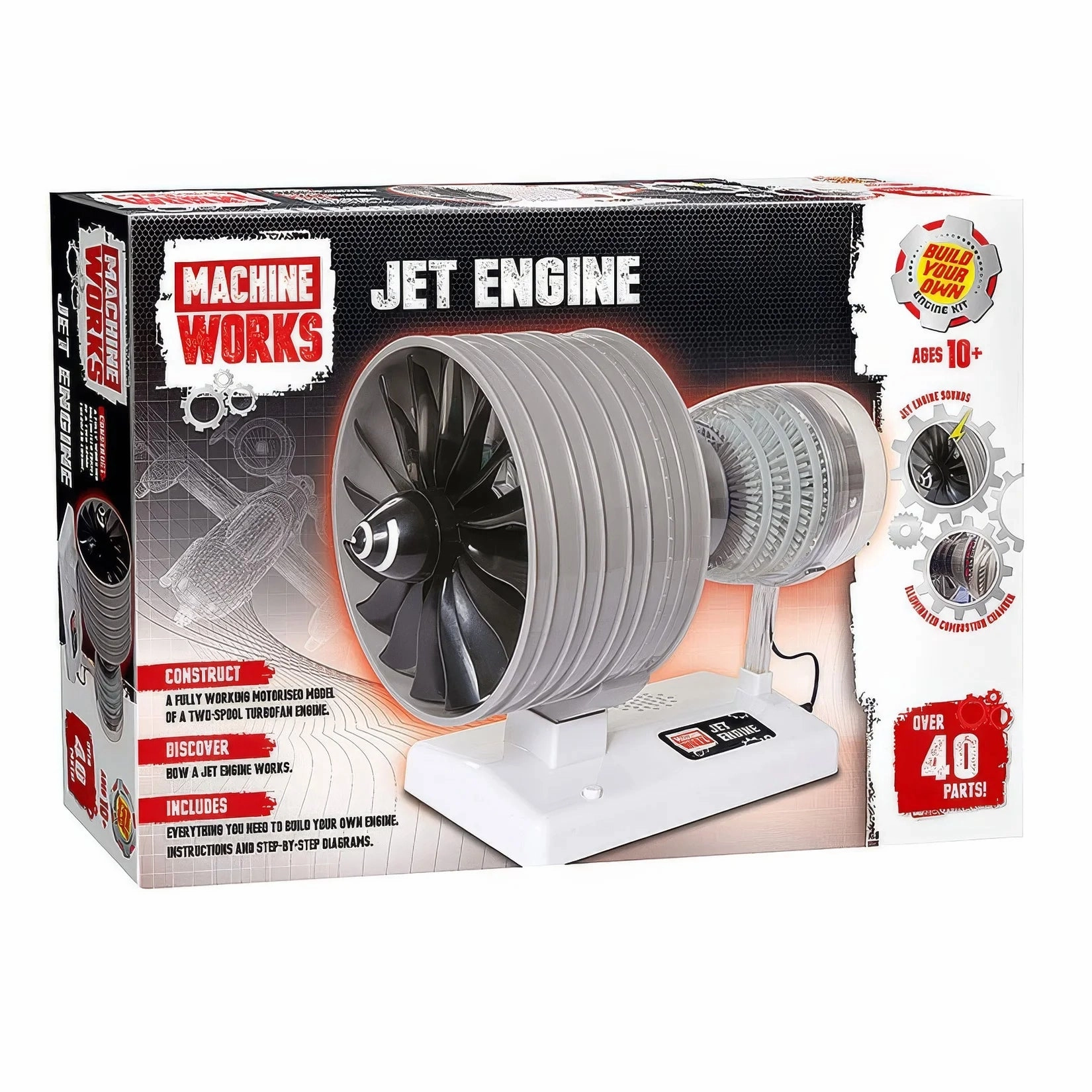 Machine Works Jet Engine Spooky Party Playful Party