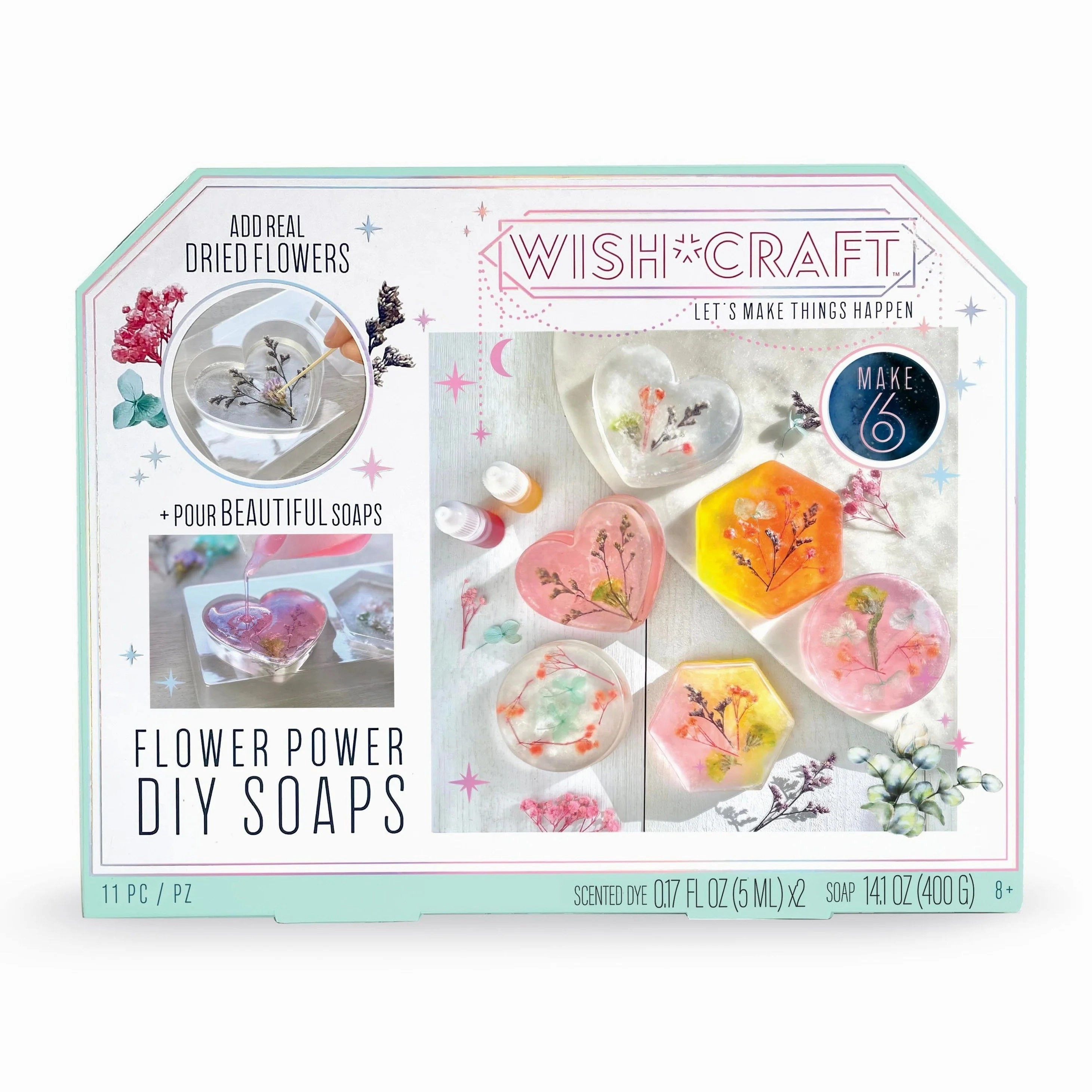 Wish Craft Flower Power DIY Soaps Fantastic Props