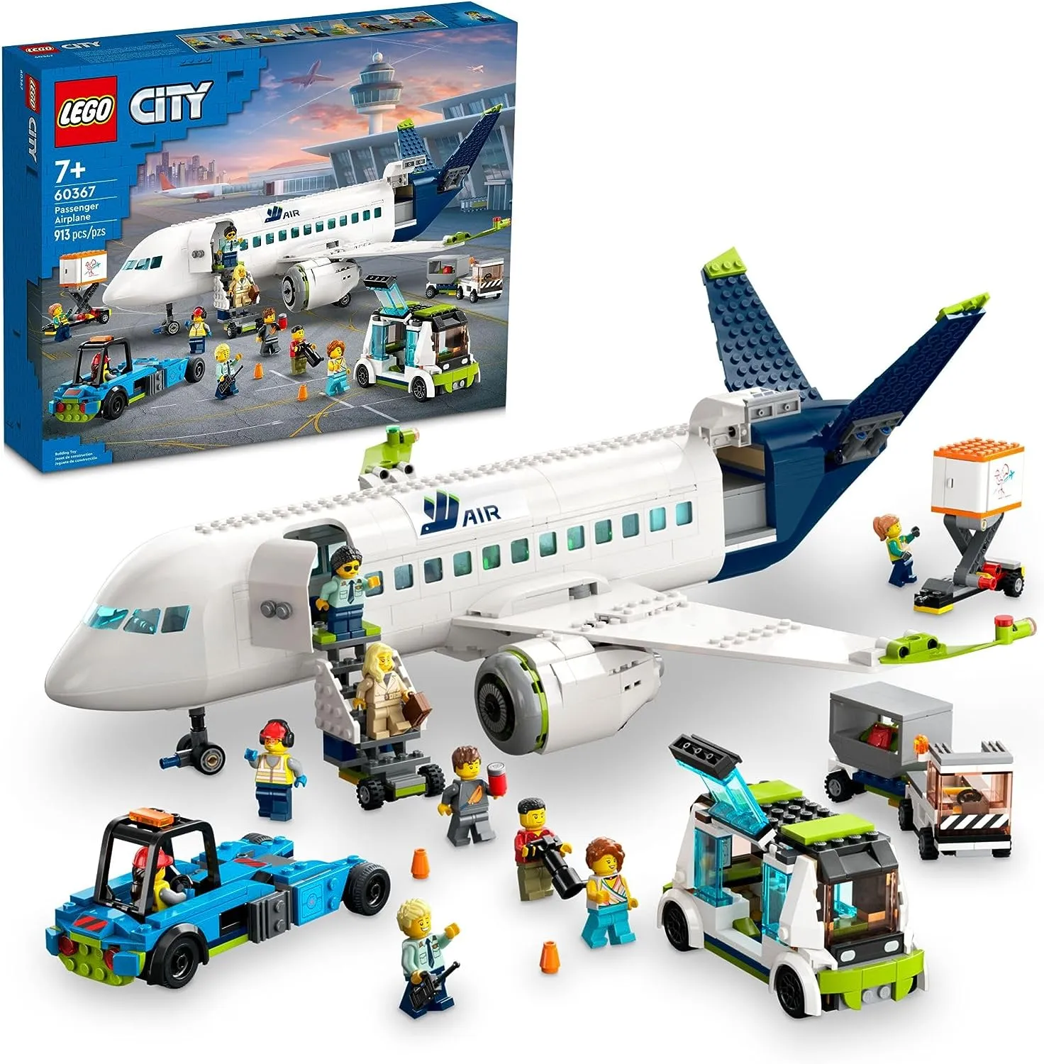 Lego 60367 - City Passenger Airplane Creepy Accessories