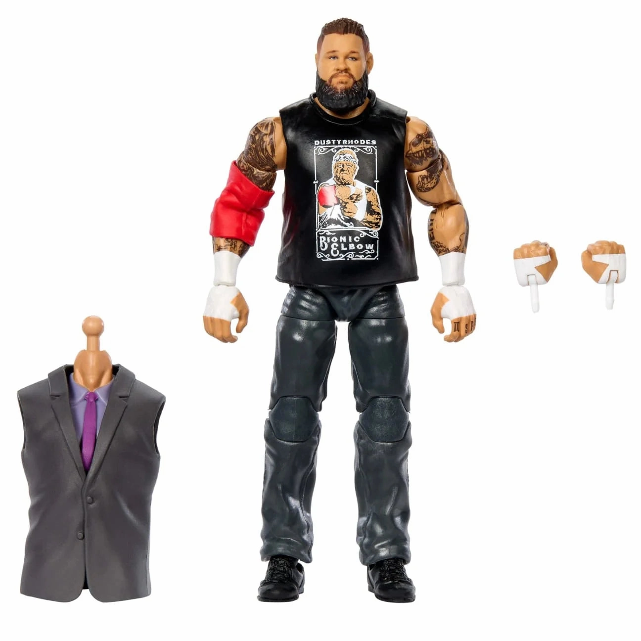 Original Design Mini Attache WWE Elite Collection Premium Live Event Kevin Owens Action Figure