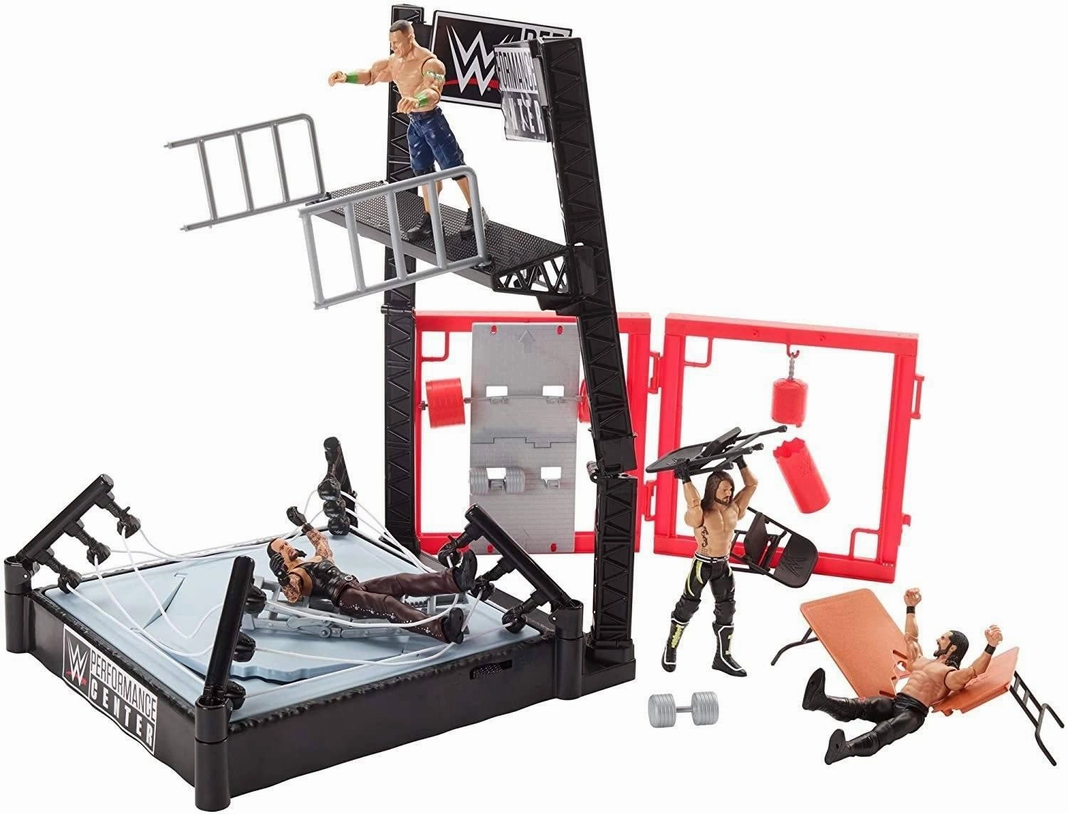 Crash Tested WWE GGB65 Wrekkin Performance Centre Playset