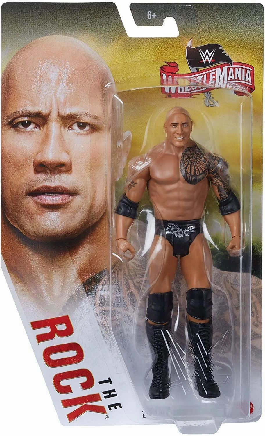 Fantasy Wings Tiny Motion WWE Rock Wrestlemania Action Figure