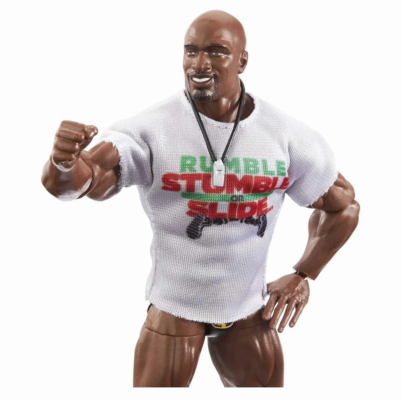 WWE Royal Rumble Elite Collection Action Figure - Titus Oneil Complete Set