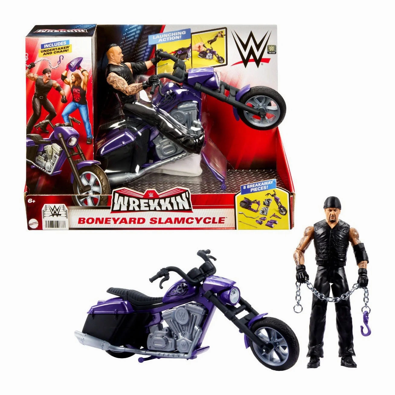 Small Group WWE Wrekkin?? Snag 'N Drag Slam Cycle