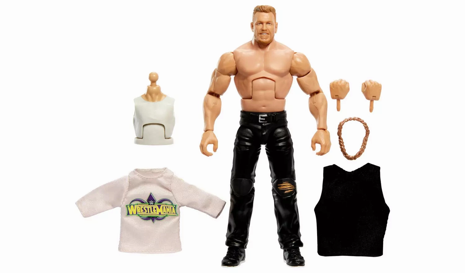 Beginner Friendly WWE WrestleMania Elite Collection Pat McAfee Action Figure