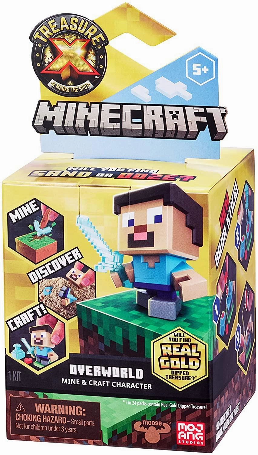 Adult Collectible Treasure X Minecraft Overworld Single Pack