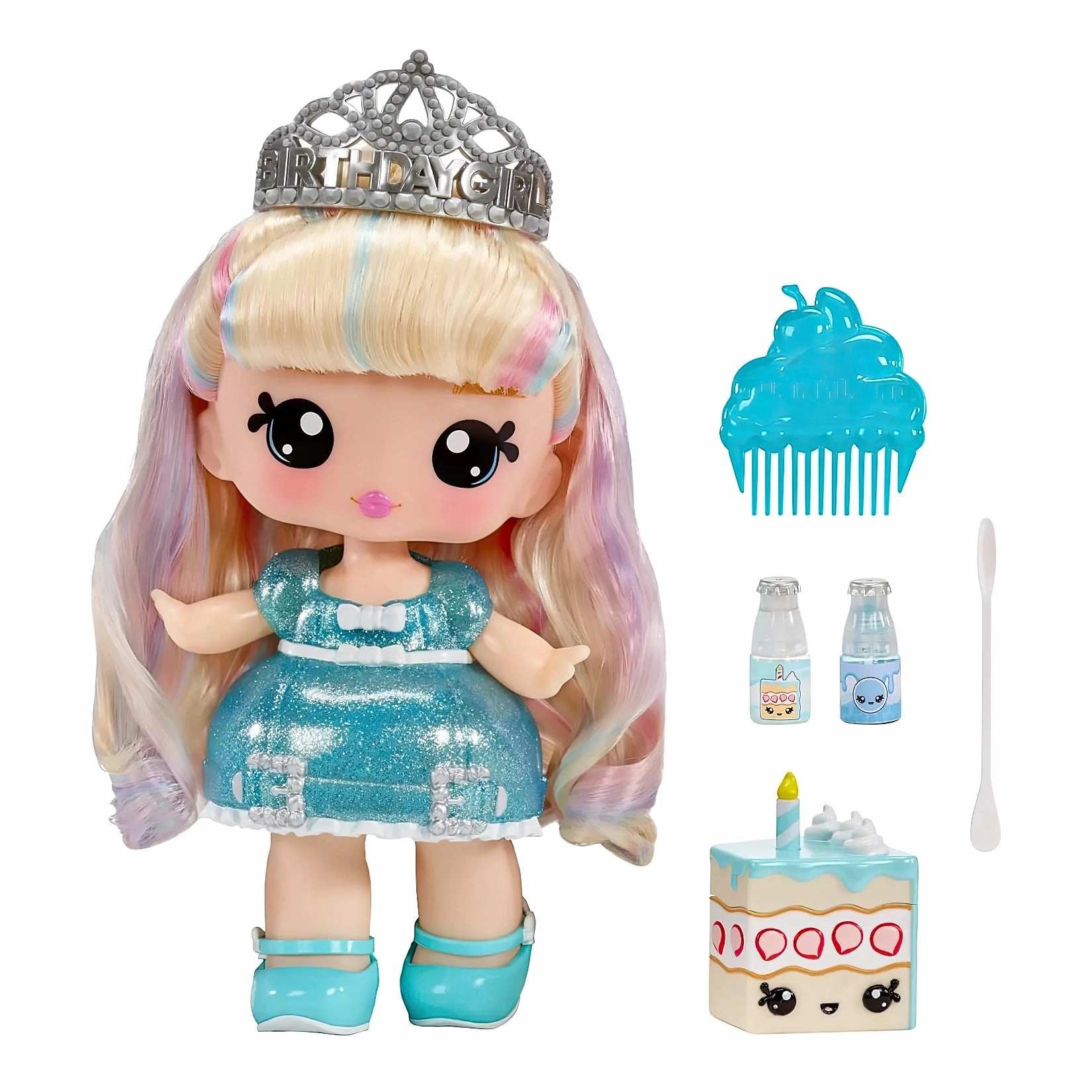 Anime Statue Series Collection Yummiland Large Doll & Lipgloss Pet Callie Birthday Cake