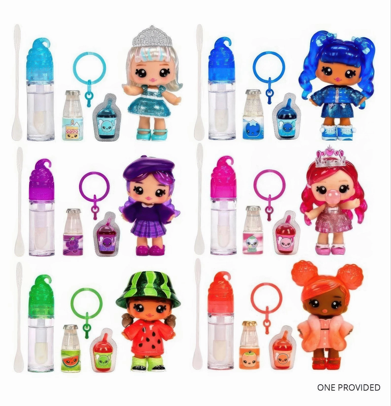 Yummiland Lip Gloss Doll Series 2   Mystery Chase - Assorted Robot Statue